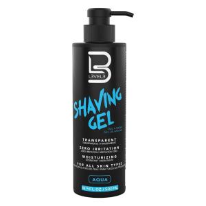 image:imageL3  Level 3 Shaving Gel  Straight Razor Shave Gel  NonIrritating  Refreshing Smell  No Hot Towel Necessary  Level Three Razor Gel Aqua  LargeAqua