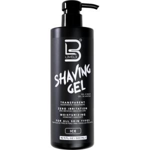 image:imageL3  Level 3 Shaving Gel  Straight Razor Shave Gel  NonIrritating  Refreshing Smell  No Hot Towel Necessary  Level Three Razor Gel Aqua  LargeIce