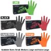image:imageL3 Level 3 Nitrile Gloves  Professional Heavy Duty Disposable Gloves  Latex Free  Fits Snug  Box of 100Lime
