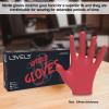 image:imageL3 Level 3 Nitrile Gloves  Professional Heavy Duty Disposable Gloves  Latex Free  Fits Snug  Box of 100Red