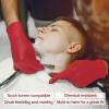 image:imageL3 Level 3 Nitrile Gloves  Professional Heavy Duty Disposable Gloves  Latex Free  Fits Snug  Box of 100Red