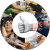 image:imageL3 Level 3 Nitrile Gloves  Professional Heavy Duty Disposable Gloves  Latex Free  Fits Snug  Box of 100Silver