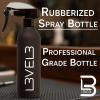 image:imageL3 Level 3 Rubberized Spray Bottle  Precise Action Mist Bottle for Effortless Hair Styling  Rubber Grip for Total ControlBlack