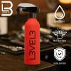image:imageL3 Level 3 Rubberized Spray Bottle  Precise Action Mist Bottle for Effortless Hair Styling  Rubber Grip for Total ControlRed