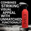 image:imageL3 Level 3 Rubberized Spray Bottle  Precise Action Mist Bottle for Effortless Hair Styling  Rubber Grip for Total ControlRed