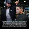 image:imageLevel 3 Cape with Rubber Neck  Water Resistant Barber Hair Cutting Cape  Professional Salon Stylist and Barber Accessories BlackBlack