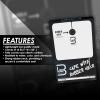 image:imageLevel 3 Cape with Rubber Neck  Water Resistant Barber Hair Cutting Cape  Professional Salon Stylist and Barber Accessories BlackWhite