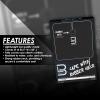 image:imageLevel 3 Cape with Rubber Neck  Water Resistant Barber Hair Cutting Cape  Professional Salon Stylist and Barber Accessories BlackWhite