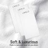image:imageLevel 3 Face Towels  Barber and Salon Hair Stylist White Cotton Cloth  Soft Light and Absorbent