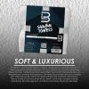 image:imageLevel 3 Face Towels  Barber and Salon Hair Stylist White Cotton Cloth  Soft Light and Absorbent