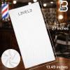 image:imageLevel 3 Face Towels  Barber and Salon Hair Stylist White Cotton Cloth  Soft Light and Absorbent