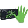 image:imageL3 Level 3 Nitrile Gloves  Professional Heavy Duty Disposable Gloves  Latex Free  Fits Snug  Box of 100Lime
