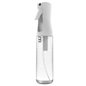 image:imageL3 Beveled Spray Bottle  Continuous Spray with a Fine Mist Pattern  Barber and Hair Stylist Supplies  Less Hand Fatigue Compared to Standard Bottles  Level Three Barber Spray  300 ml BlackClear