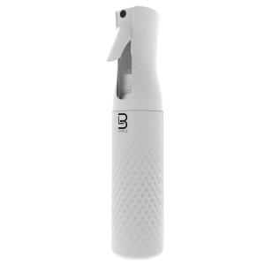 image:imageL3 Beveled Spray Bottle  Continuous Spray with a Fine Mist Pattern  Barber and Hair Stylist Supplies  Less Hand Fatigue Compared to Standard Bottles  Level Three Barber Spray  300 ml BlackWhite