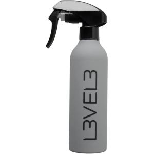 image:imageL3 Level 3 Rubberized Spray Bottle  Precise Action Mist Bottle for Effortless Hair Styling  Rubber Grip for Total ControlGrey