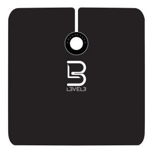 image:imageLevel 3 Cape with Rubber Neck  Water Resistant Barber Hair Cutting Cape  Professional Salon Stylist and Barber Accessories BlackBlack