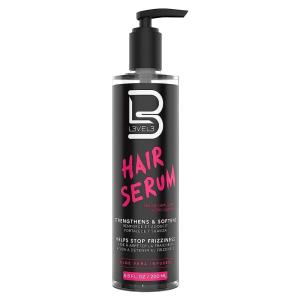 image:imageLevel 3 Hair Serum  Repairs Your Damaged Hair  Softens and Smoothing  Level Three Hair Smoothing Serum  Reduces Frizziness L368 Ounce Pack of 4