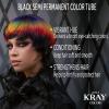 image:imageL3  Level 3 Kray Semi Permanent Hair Color  Semi Permanent Hair Dye with Aloe Vera  Light BlueBlack