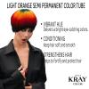 image:imageL3  Level 3 Kray Semi Permanent Hair Color  Semi Permanent Hair Dye with Aloe Vera  Light BlueLight Orange