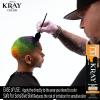 image:imageL3  Level 3 Kray Semi Permanent Hair Color  Semi Permanent Hair Dye with Aloe Vera  Light BlueLight Orange