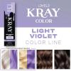 image:imageL3  Level 3 Kray Semi Permanent Hair Color  Semi Permanent Hair Dye with Aloe Vera  Light BlueLight Violet