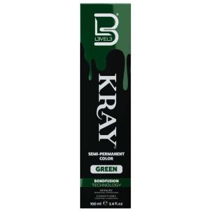 image:imageL3  Level 3 Kray Semi Permanent Hair Color  Semi Permanent Hair Dye with Aloe Vera  Light BlueGreen
