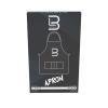 image:imageL3  Level 3 Black Apron Hair Apron for Hair Stylist  Universal Size Fits Men and Women  Level Three Barber Apron