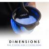 image:imageL3  Level 3 Collapsible Tint Bowl  Use for Mixing Dying and All Coloring Needs  Resistant to Bleach and Chemicals  Compact Size for Easy Use BlackPink