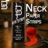 image:imageL3  Level 3 Neck Paper  Disposable and Flexible Neck Strips  Barber and Hair Stylist Supplies  Water Resistant and SelfAdheres to Neck  PreCut and Easy to Use  5 Rolls 100each GreenRed