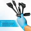 image:imageL3  Tint Brush Set  Professional and Elegant Design  Use for Dye Tint and Color Needs  Comfortable and Polished Handle  Level Three Hair Color Brush  6pc