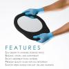 image:imageL3 Foam Mirror  Premium Quality Glass  Use for Hair Cuts and Shaving  Elegant and Stylish Design  Slim and Shockproof  Self Cut Mirror