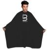 image:imageL3 Level 3 Black Cape  Universal Size  Comfortable with Adjustable Neck Closure  for Barbers and Hair Stylist