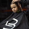 image:imageL3 Level 3 Black Cape  Universal Size  Comfortable with Adjustable Neck Closure  for Barbers and Hair Stylist