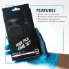 image:imageLevel 3 Hair Pick Comb Set  Glides Through Hair Easily  Professional Salon Quality  Rounded Tips to Prevent Irritation  Level Three Hair Picks  2pc