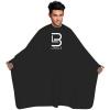 image:imageL3 Level 3 Black Cape  Universal Size  Comfortable with Adjustable Neck Closure  for Barbers and Hair Stylist