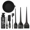 image:imageLevel 3 Temporary Hair Color Tint Brush Set amp Black Tint Bowl Kit  Use for Mixing Dying and All Coloring Needs  For Black Hair Beards  Full Beard in Minutes  Easy to Apply