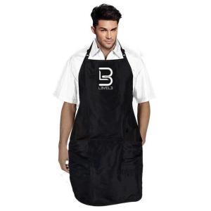 image:imageL3  Level 3 Black Apron Hair Apron for Hair Stylist  Universal Size Fits Men and Women  Level Three Barber Apron