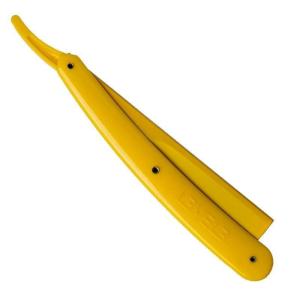 image:imageL3 Straight Razor Holder  Excellent Grip and Control  Precision Shaving Control  Level Three Straight Razor Holder WhiteYellow