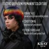 image:imageL3  Level 3 Electric Semi Permanent Hair Color  Vibrant Long Lasting Shine  Argan Oil Protection  100 ml  Electric YellowElectric Green