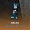 image:imageL3 Hair Fibers  Cover Bald Spot or Thinning Hair  Natural Looking Finish  Instant Grey Coverage and Thicker Hair BlackBrown