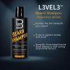 image:imageL3 Level 3 Beard Shampoo  Cleanse and Nourish Your Facial Hair  Softens and Tames Frizzy Beards5 Fl Oz Pack of 3