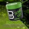 image:imageL3 Level 3 Slime Gel  Strong Control Hair Styling Gel  FlakeFree LongLasting Hold  Adds Volume TextureLarge Gel
