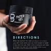 image:imageL3 Level 3 Tinted Gel Black  Temporary Black Hair Gel For Hair No Flaking and Rinses Out Easily  Level Three Strong Hold FormulaPack of 3