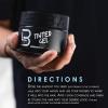 image:imageL3 Level 3 Tinted Gel Black  Temporary Black Hair Gel For Hair No Flaking and Rinses Out Easily  Level Three Strong Hold FormulaSingle