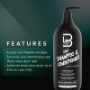 image:imageL3 Two in One Shampoo and Conditioner  Smooths and Strengthens Hair  Improves Shine and Tames Frizzy Hair  338 Fl Oz