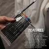 image:imageLevel 3 Color Liner Pencils  Hair Tattoo Hairline Outliner and Design Pen  Professional Barber Engraving and Portrait Lining Pencil Black