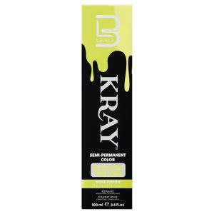 image:imageL3  Level 3 Electric Semi Permanent Hair Color  Vibrant Long Lasting Shine  Argan Oil Protection  100 ml  Electric YellowElectric Yellow