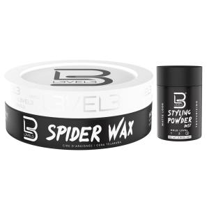 image:imageL3 Level 3 Spider Wax  Long Lasting and Strong Hold Improve your Hair Volume and Texture  Level Three Hair Wax for Men