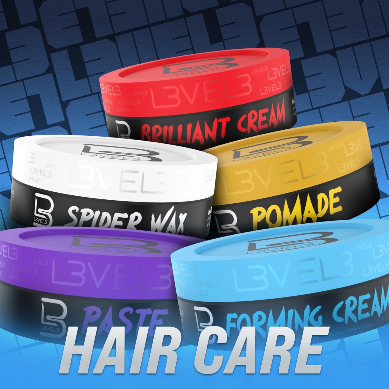 L3VEL3 : Men’s Hair Styling & Grooming Essentials