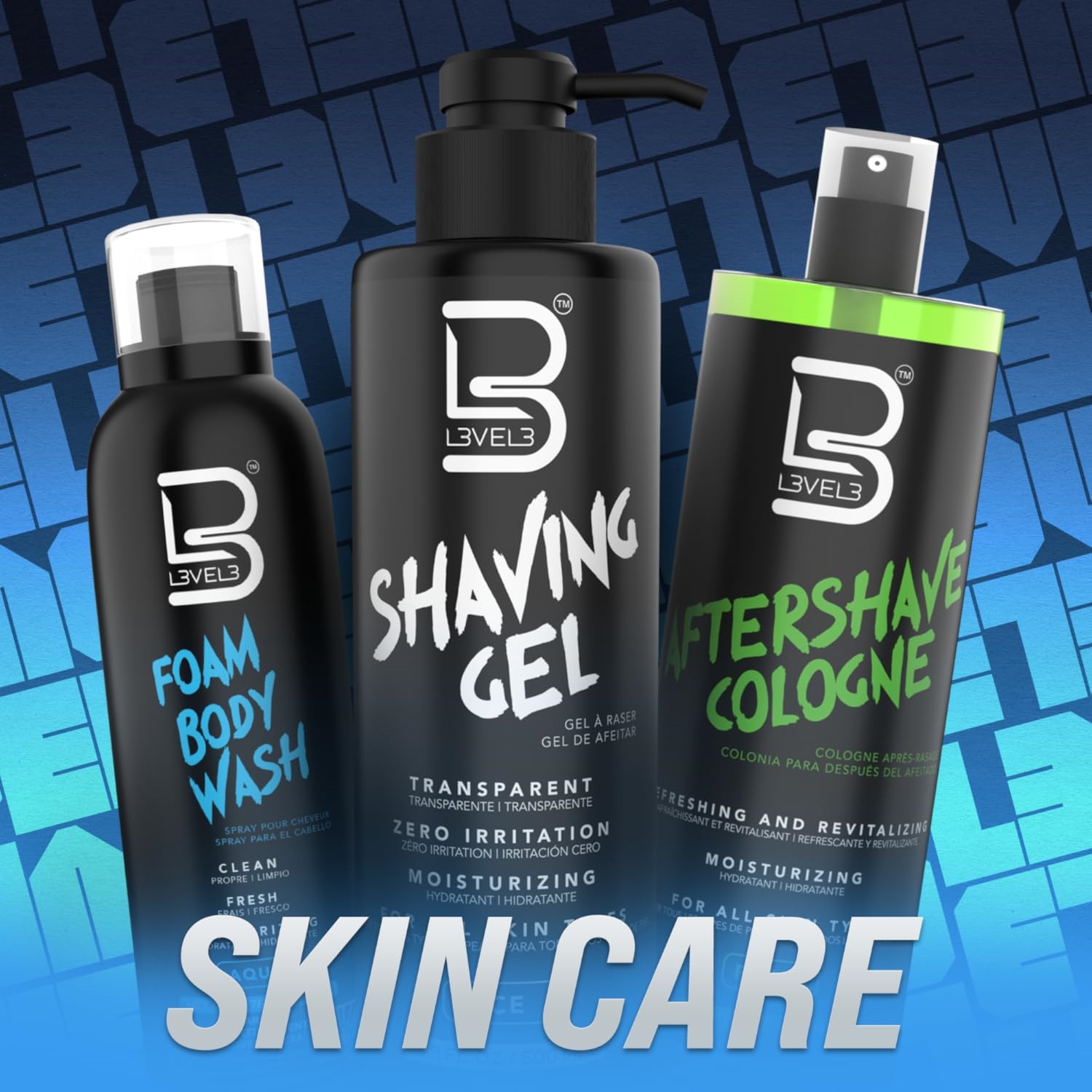 L3VEL3 : Men’s Hair Styling & Grooming Essentials